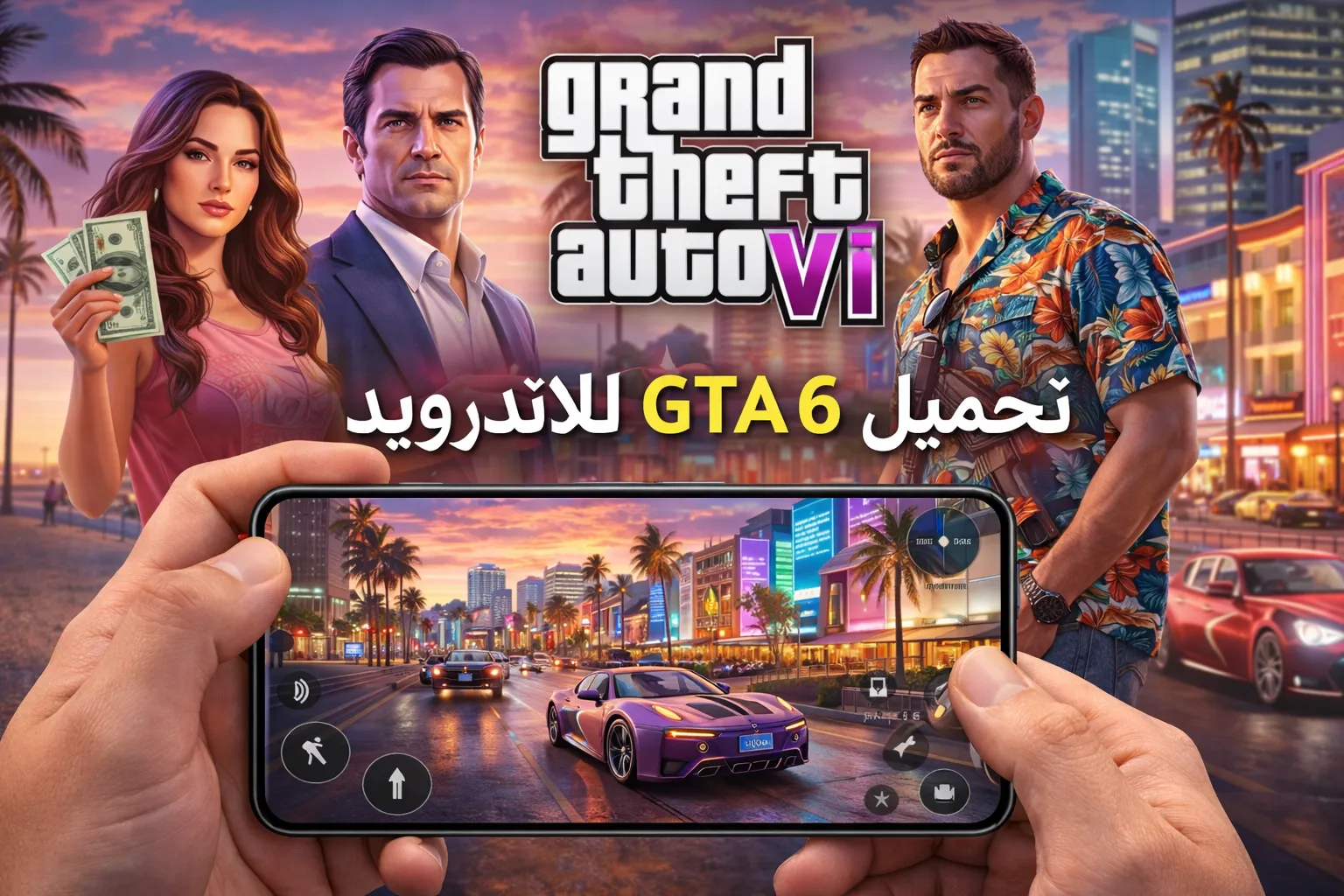تحميل GTA 6 للاندرويد | جراند ثفت أوتو 6
