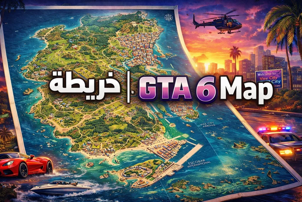 خريطة GTA 6 | GTA 6 Map